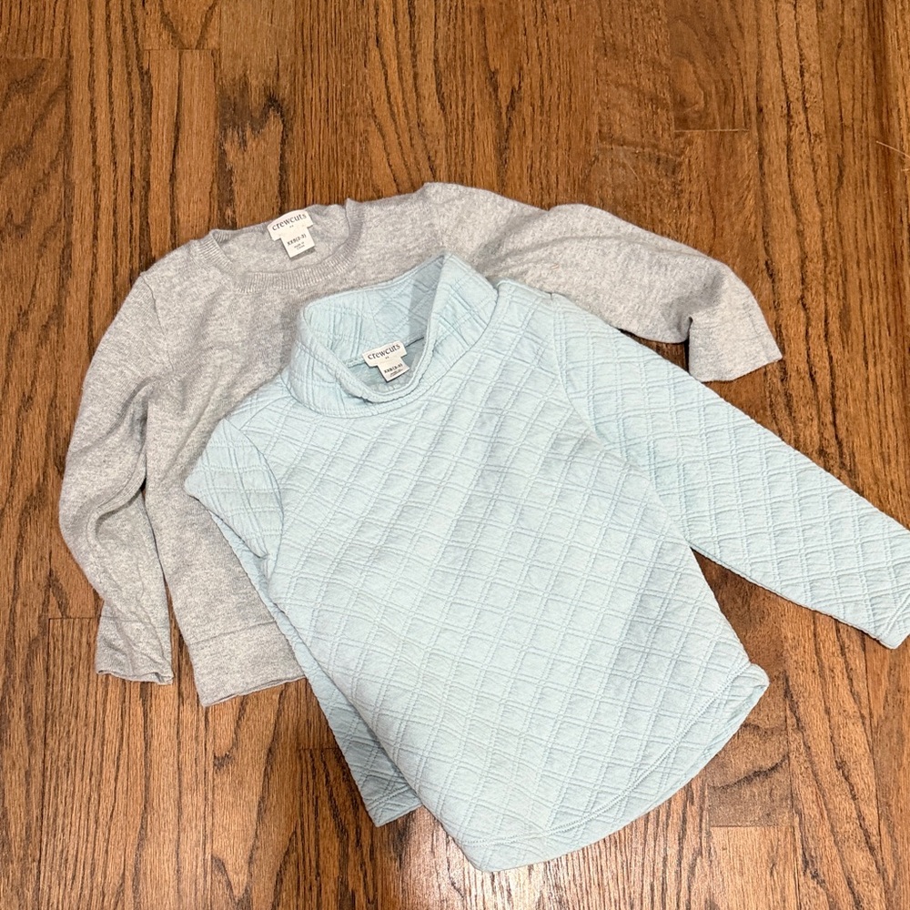 3T JCrew Crewcuts sweaters